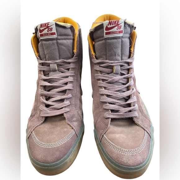 Nike Zoom Blazer Premium Plus SB Mid Brown Gum - Picture 3 of 5